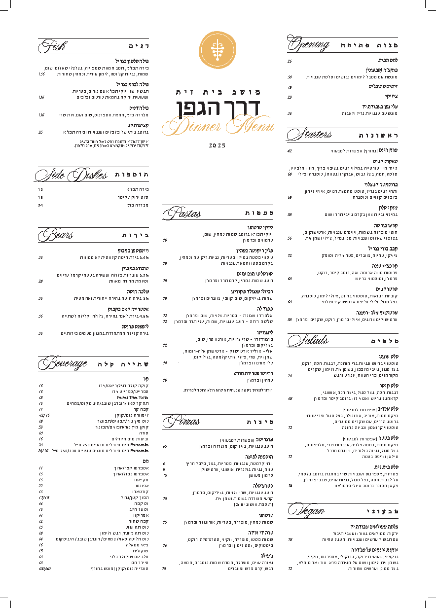 לחץ לצפייה בקובץ של תפריט המסעדה - הקובץ מונגש 